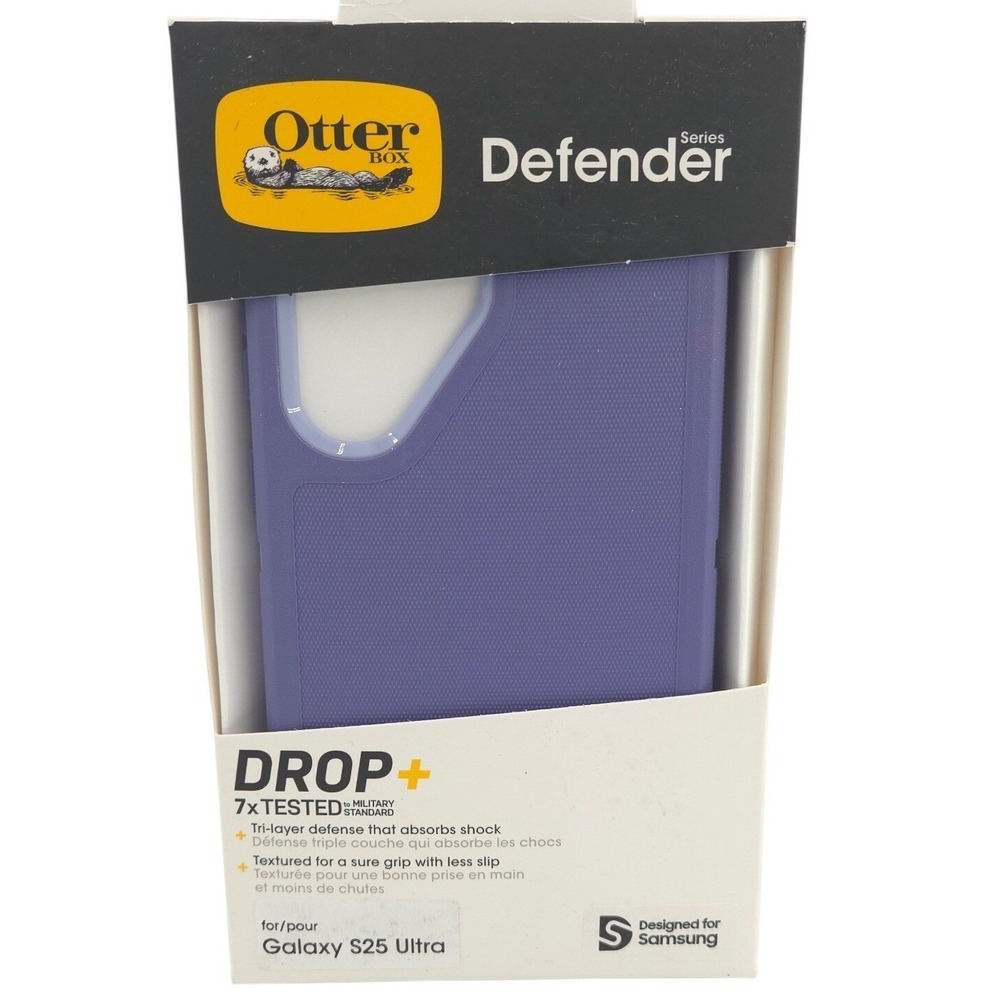 OtterBox Defender Series Samsung Galaxy S25 Ultra Case Purple Rugged SEALED NEW